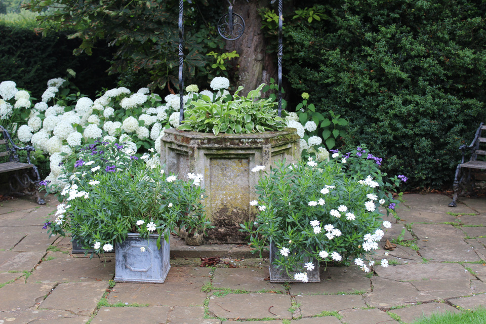 Pots in the Italian Garden