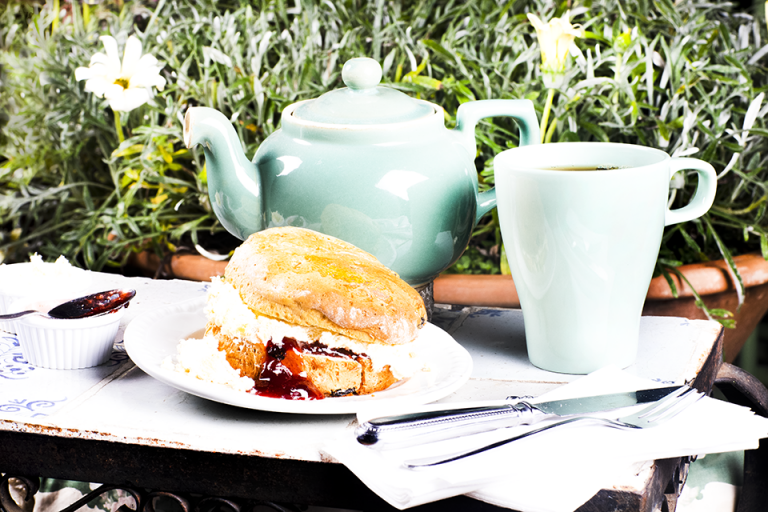 Tea at Stableyard Cafe