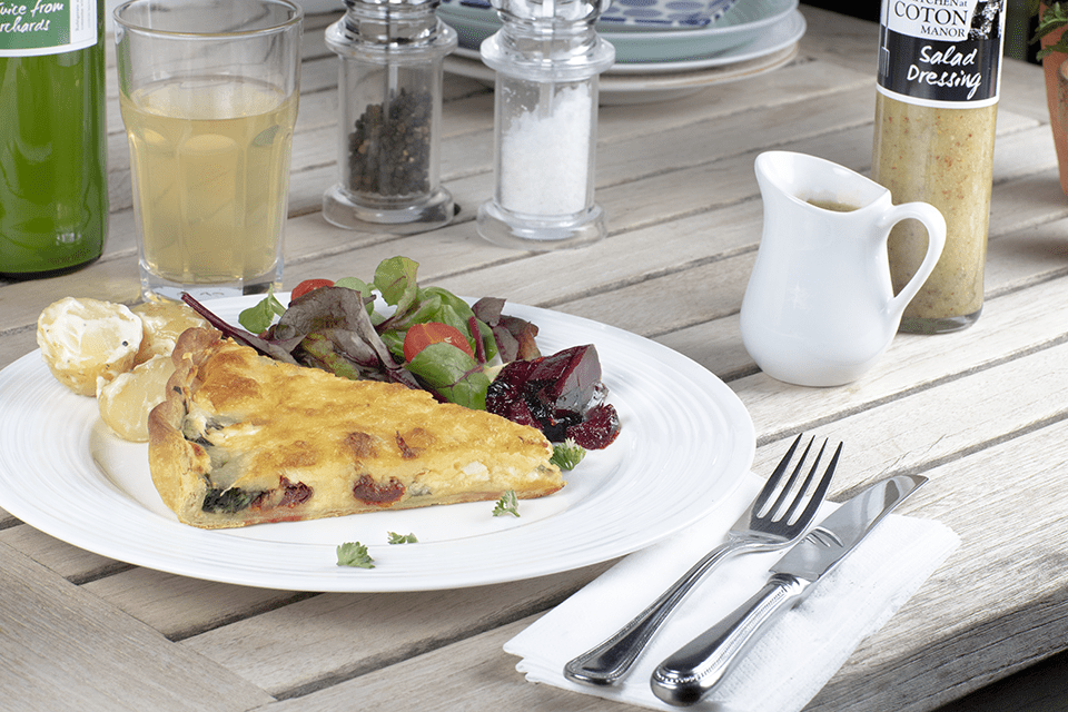 Lunch at Stableyard Cafe